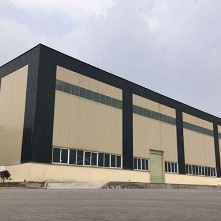 Versatile Lightweight Steel Buildings , Portal Frame Metal Building Warehouse