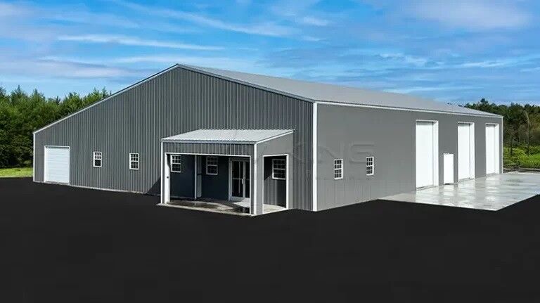 Workshop & Warehouse Steel Structure Buildings for Chicken Farm & Cow Shed for Farm Use