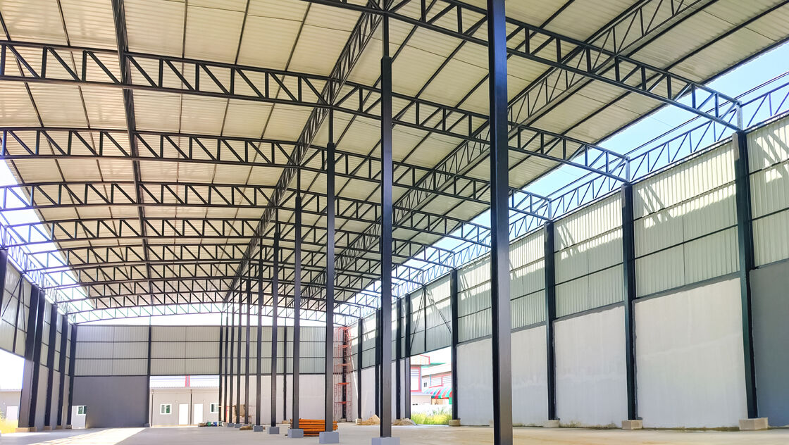 Customized Modern Prefabricated Steel Structure Building New Self-Storage Warehouse