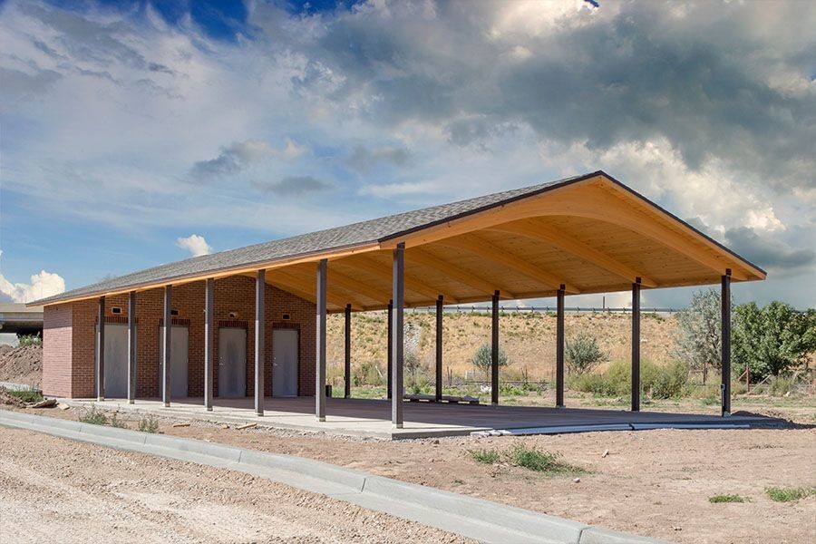 Prefabricated Steel Structure Warehouse For Workshop / Poultry House