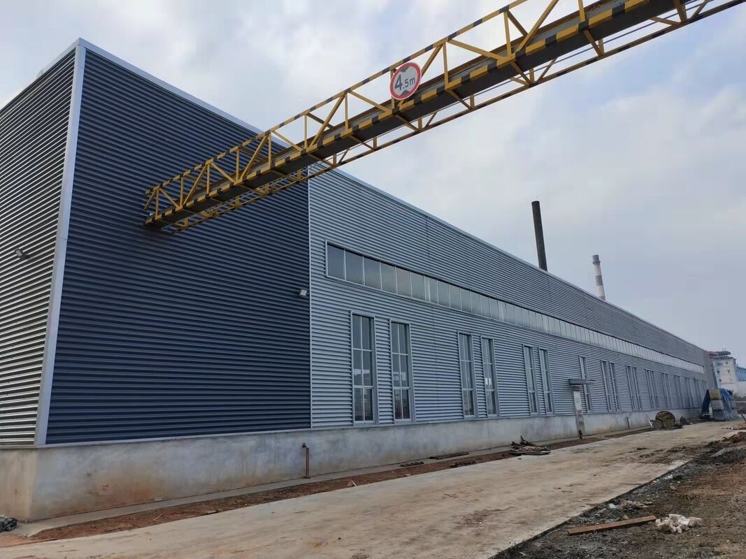 Modern Steel Structure Warehouse Building Plant Prefabricated Metal Shed Construction