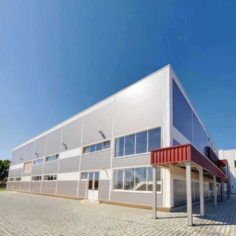 Eco Friendly Steel Structure Construction Weather Resistant Custom Steel Frame Building Workshop