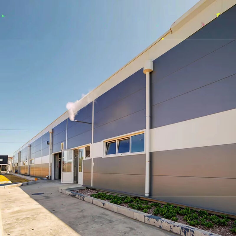 Eco Friendly Steel Structure Construction Weather Resistant Custom Steel Frame Building Workshop