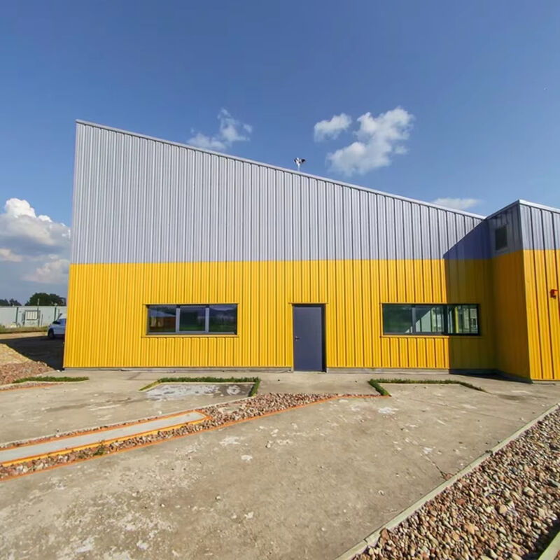 High Rise Steel Structure Factory with Q355B/Q235B Frame Grade and 50 Years Lifespan for Customizable Design