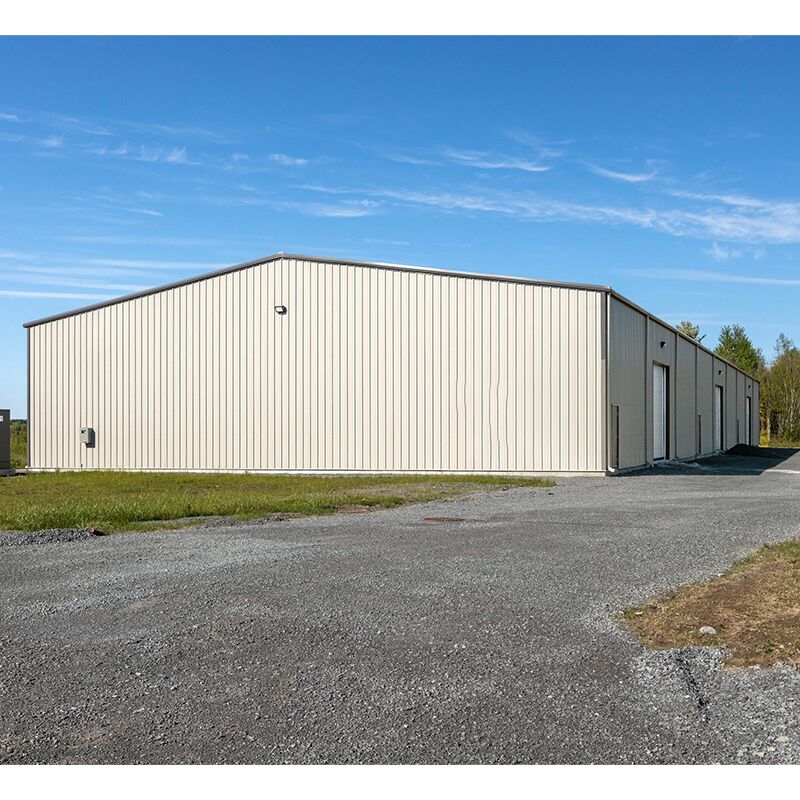 Custom Steel Structure Warehouse with Sliding Doors Q235/Q345