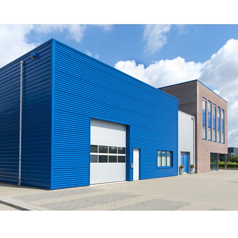 Custom Steel Structure Warehouse with Sliding Doors Q235/Q345