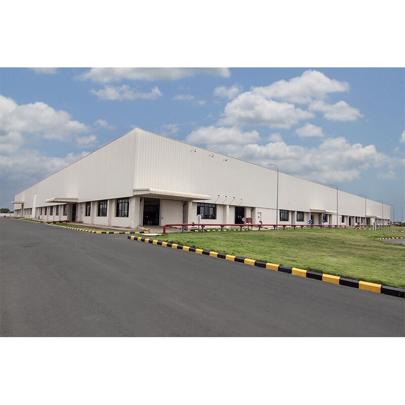 Customized Steel Structure Warehouse with Ball Blasting and Tekla Structures Xsteel V12.0.etc Design