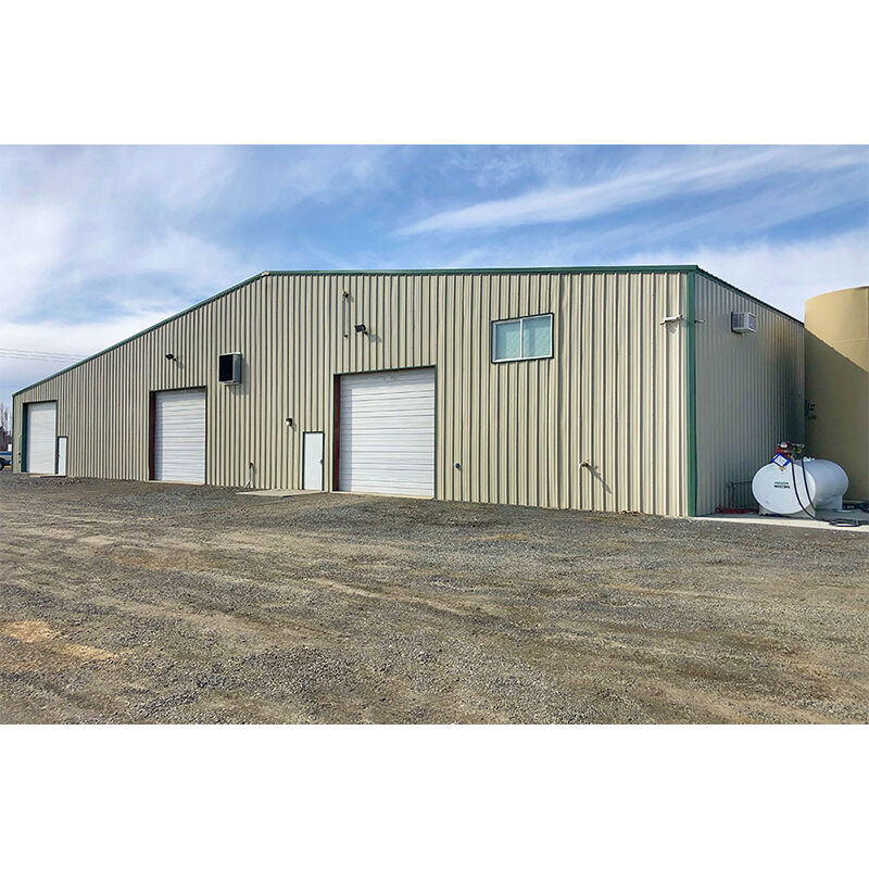 Q235/Q355 Light Steel Frame Metallic Steel Warehouse for Large-Scale Storage Need