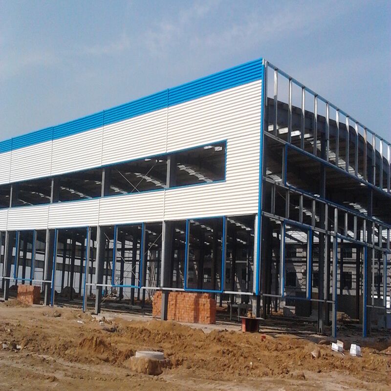Steel Grid Structure for Solid Steel Warehouse Seismic Resistance and Durability Guaranteed
