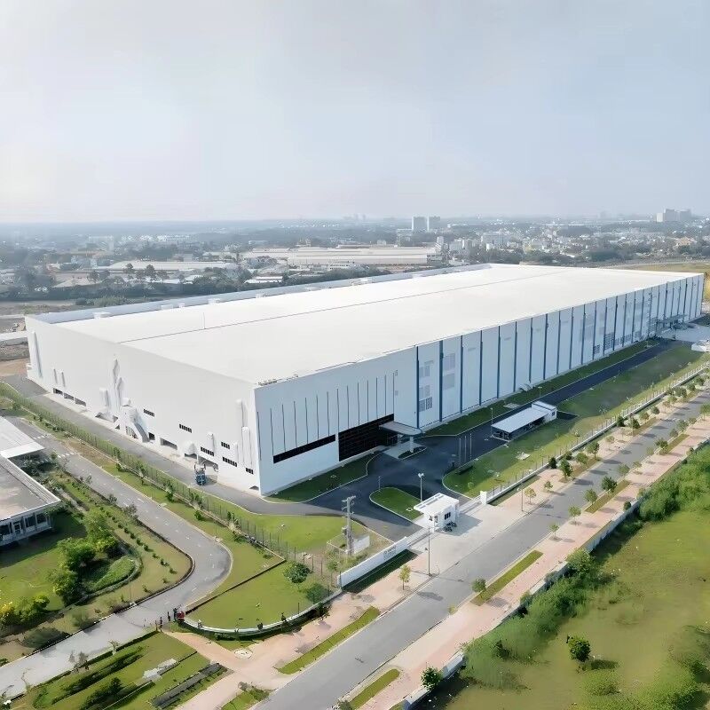 Prefabricated Steel Structure Workshop Hot Dipped Galvanized Customized Size For Industrial Use