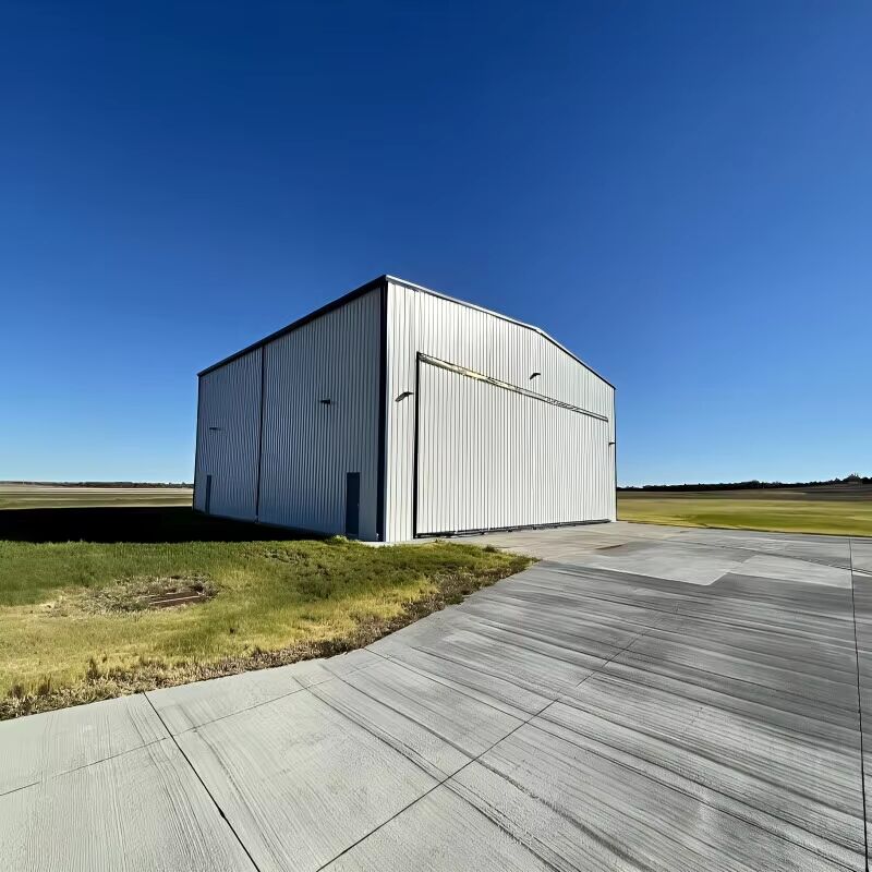 Modern Multi Functional Weather Resistant Steel Structure Hangar for Aircraft Parking & Maintenance
