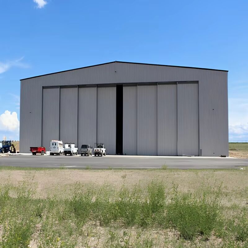 Modern Multi Functional Weather Resistant Steel Structure Hangar for Aircraft Parking & Maintenance