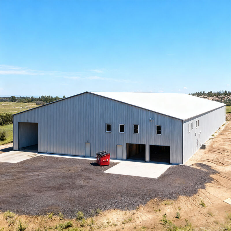 Fireproof Prefabricated Steel Structure Warehouse Made from High-Quality Steel for Industrial Use