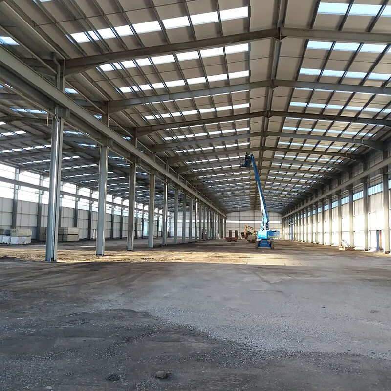 Fireproof Prefabricated Steel Structure Warehouse Made from High-Quality Steel for Industrial Use