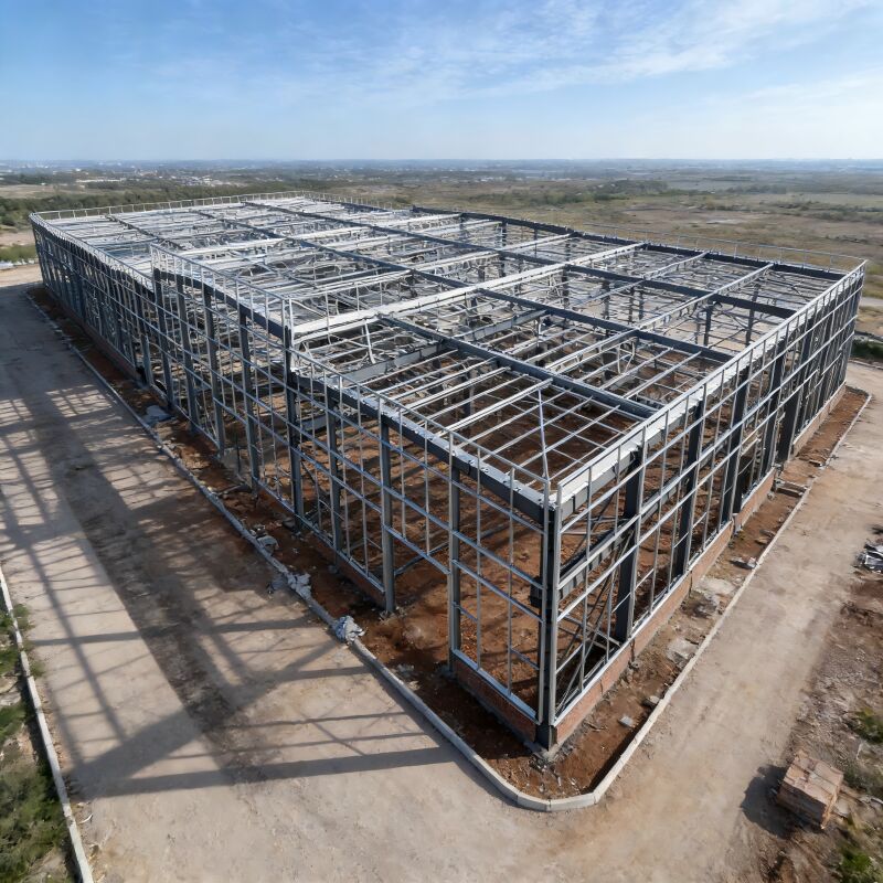 Multiple Building Structure Rust-resistant multi-layer steel structure building with adjustable ...