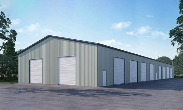 Industrial Steel Structure Warehouse Metal Construction Prefab Metal Warehouse Building