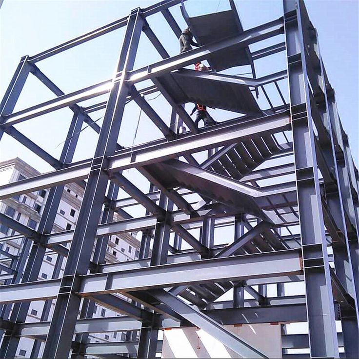 Modern Commercial Metal Building Customized Factory Steel Structure Construction