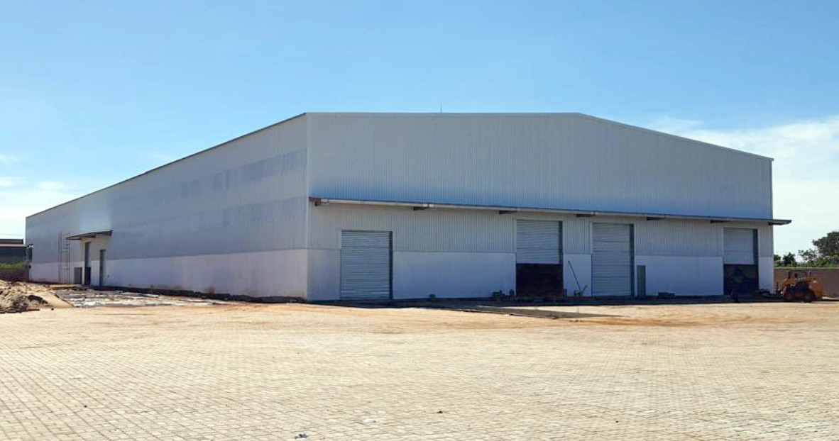 Customized Innovative Steel Buildings Workshop , Two Storey Steel Frame Building