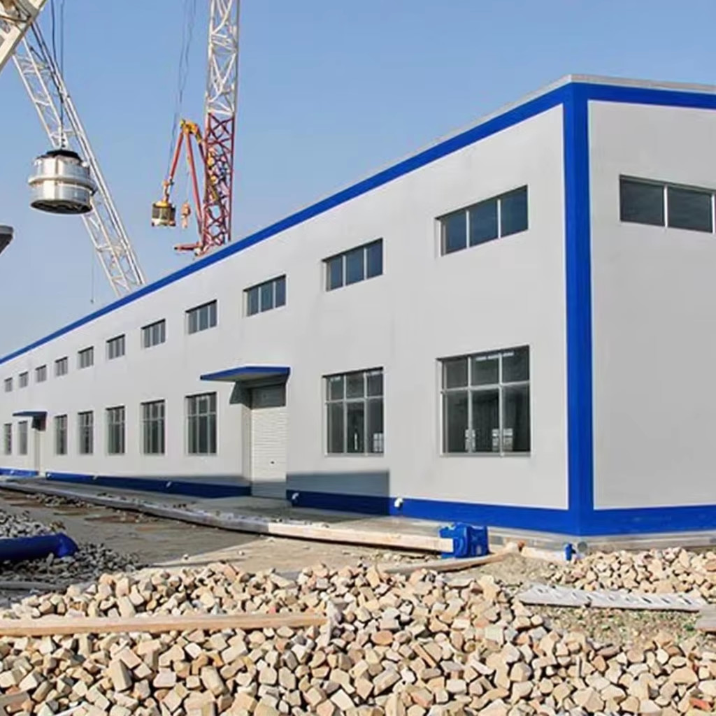 Customized Steel Structure Construction Building / Multi Storey Steel Frame Construction