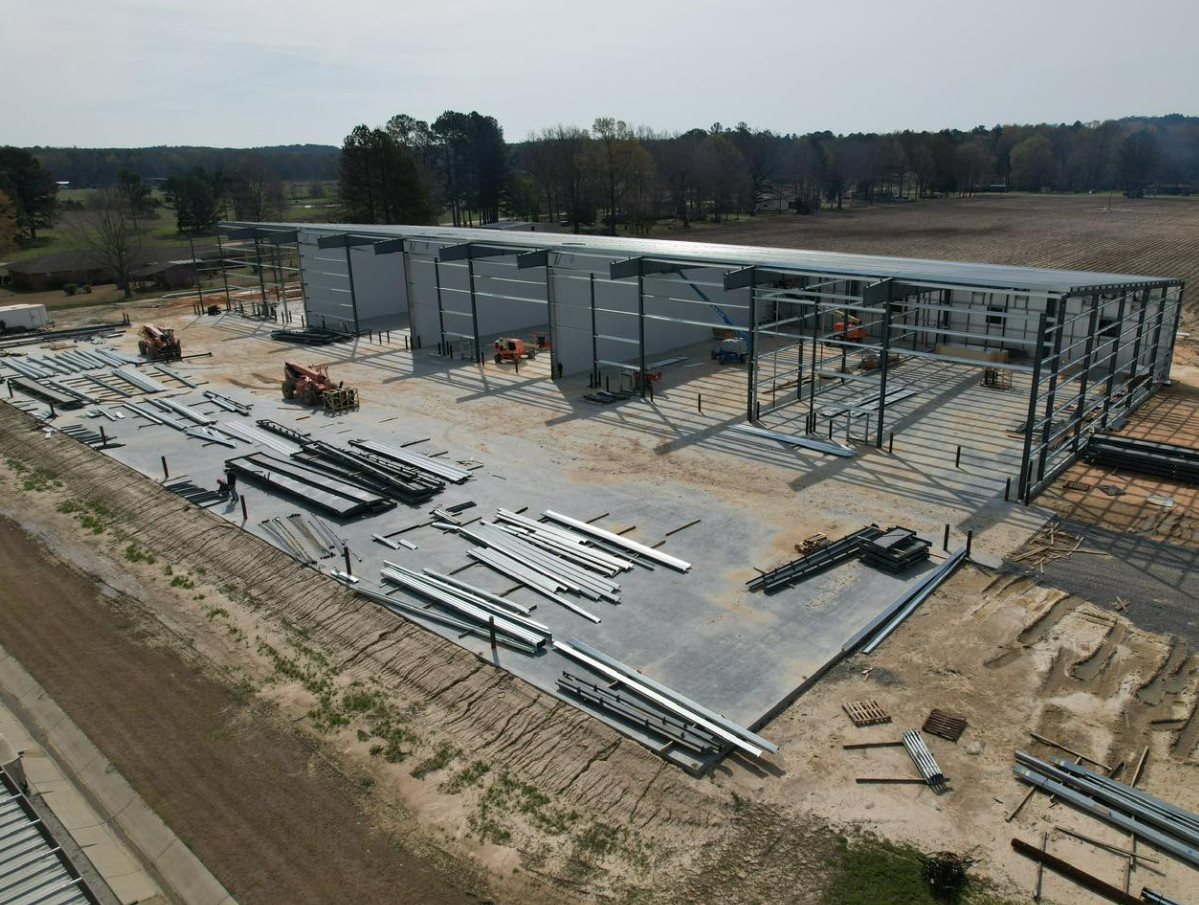 Customized Innovative Steel Buildings Workshop , Two Storey Steel Frame Building