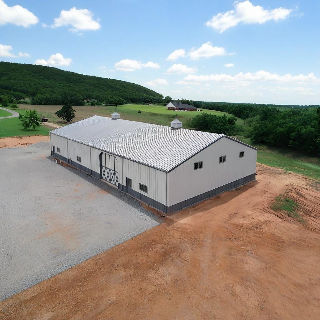 Versatile Steel Structure Warehouse Weather Resistant Steel Frame Building Factory