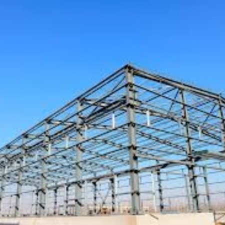 High Rigidity Steel Structure Workshop , Multi Storey Building Construction