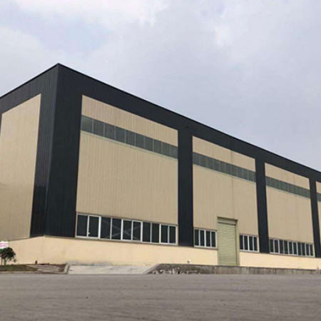 Versatile Lightweight Steel Buildings , Portal Frame Metal Building Warehouse