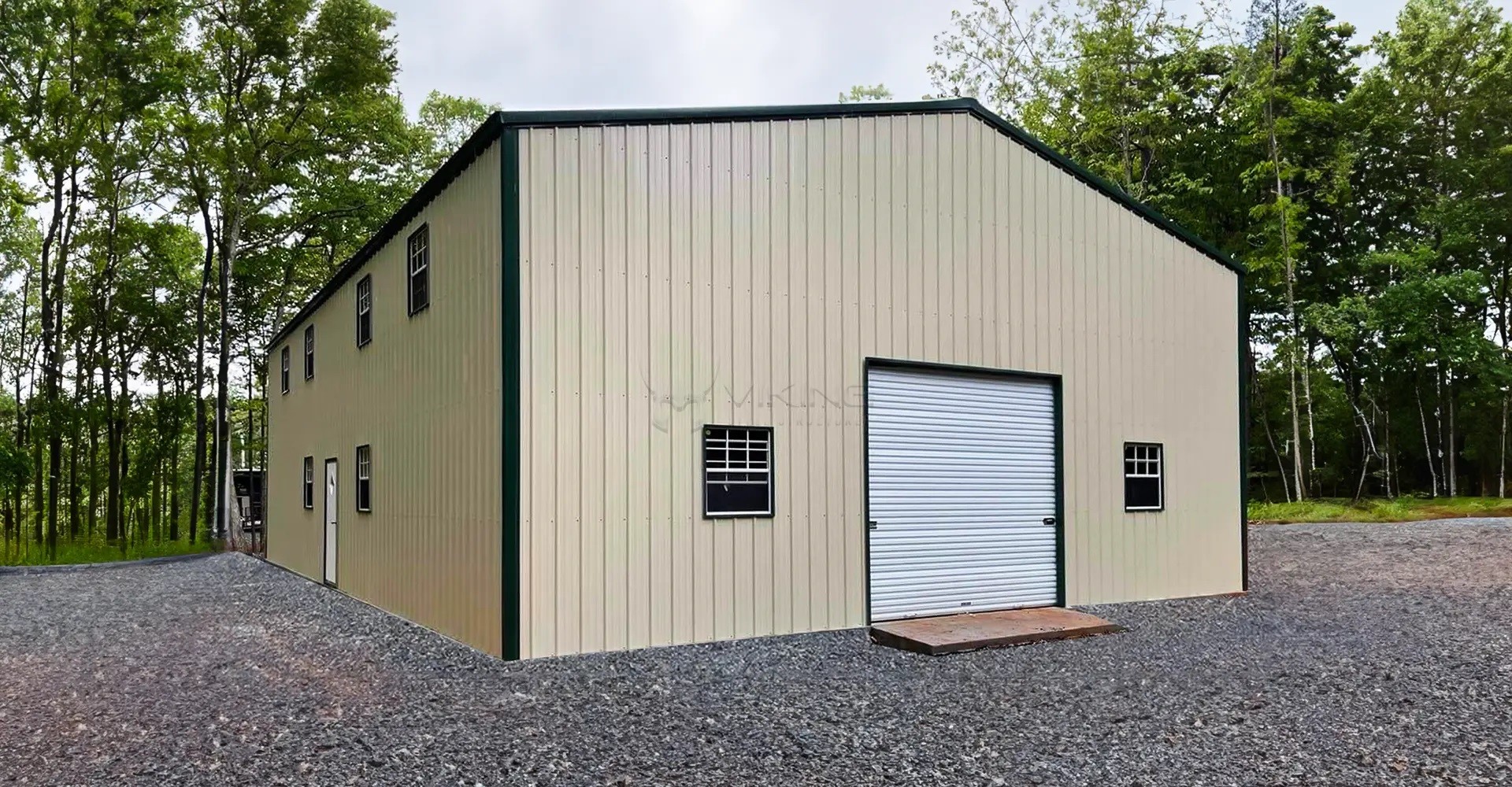 Prefabricated Steel Structure Warehouse For Workshop / Poultry House