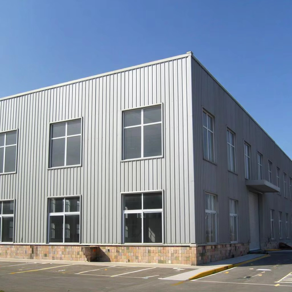 Customized Steel Frame Building Workshop Multi Story Steel Structure Building