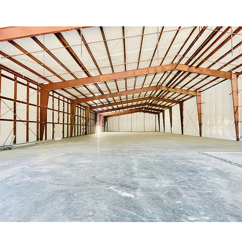 Customizable Steel Frame Warehouse with Strong C-Section and Z-Section Purlin Material