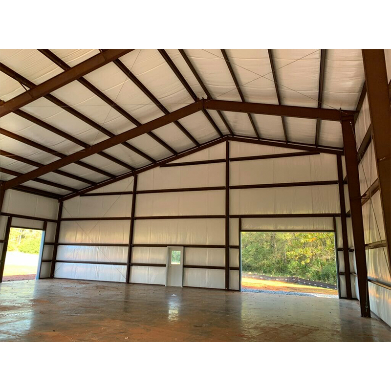 Customizable Steel Frame Warehouse with Strong C-Section and Z-Section Purlin Material