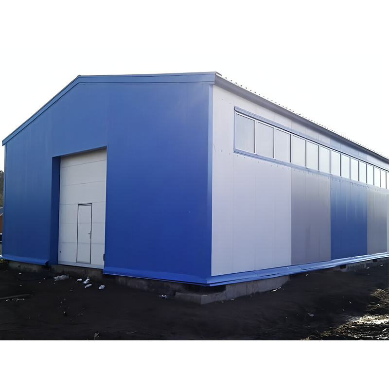 Large Span Steel Structure Workshop Lightweight Prefabricated Industrial Buildings