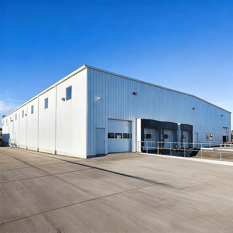 High-Capacity Clear-Span Steel Workshop Building Earthquake Proof Wind Resistance 180km/H