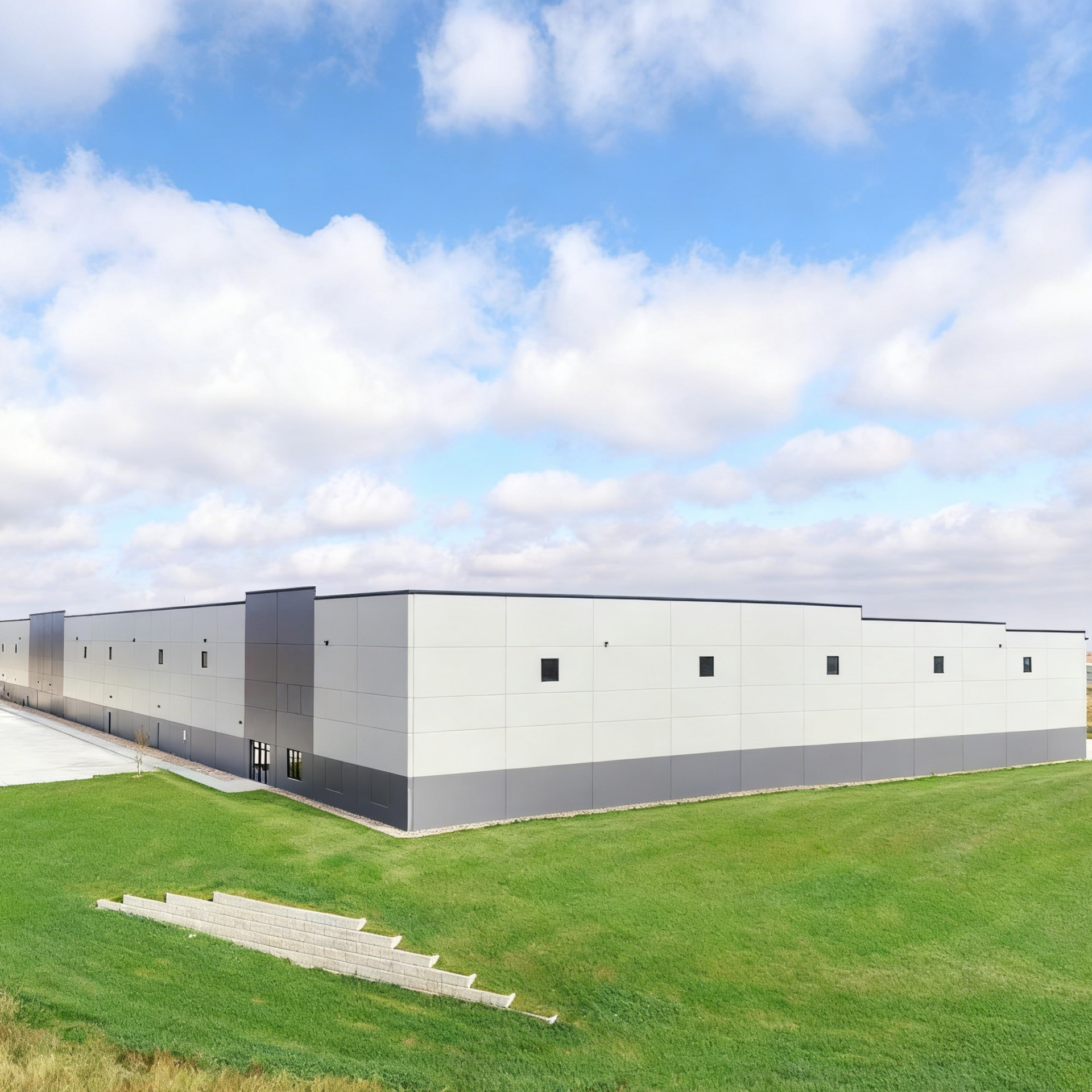 Pre Engineered Steel Structure Workshop with Light Weight Portal Frame Structure and Long Service Life