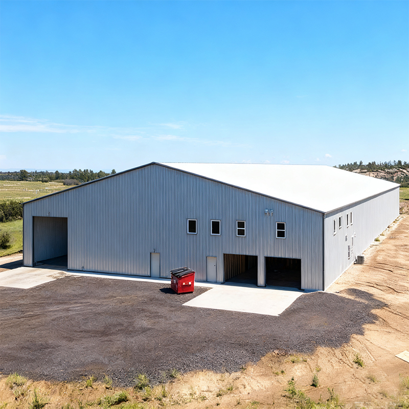 Fireproof Prefabricated Steel Structure Warehouse Made from High-Quality Steel for Industrial Use