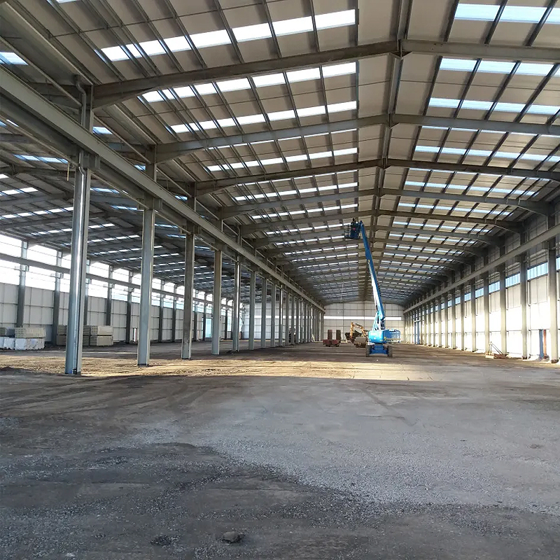 Fireproof Prefabricated Steel Structure Warehouse Made from High-Quality Steel for Industrial Use