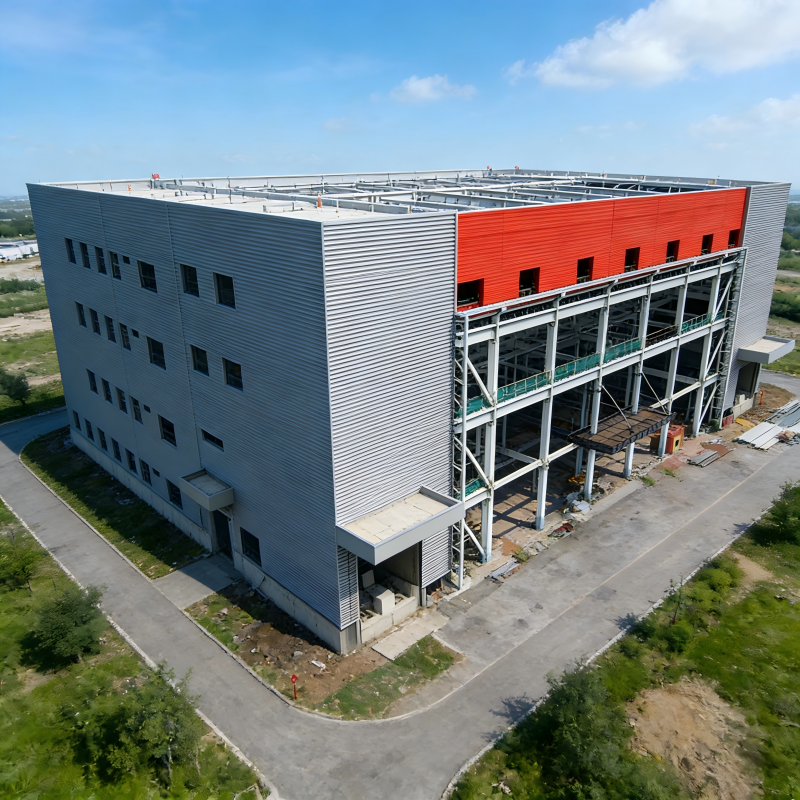 Customizable Multi-bay Steel Structure High-rise Building for Business Park