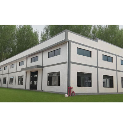 Multi Storey Steel Structure Industrial Warehouse , Prefabricated Steel Structure Factory