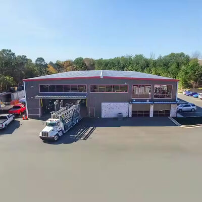 Prefabricated Steel Structure Buildings Q235B Q345B Steel Frame Storage Buildings