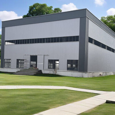 Custom Steel Structure Construction Strong Metal Beam Prefabricated Building