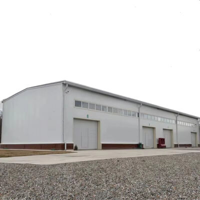 Industrial Strong Metal Frame Storage Buildings , Durable Steel Building Weather Resistant