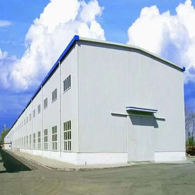 Eco Friendly Steel Structure Warehouse Waterproof Wide Span Metal Buildings Warehouse