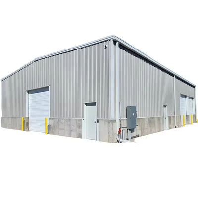 Industrial Steel Portal Frame Warehouse Fire Resistant Long Span Steel Structure Construction