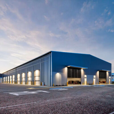 Commercial Large Space Steel Structure Warehouse Prefabricated and Durable Frame Building Economically Priced