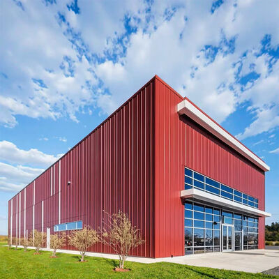 Prefab Steel Structure Workshop Industrial Metal Frame Building