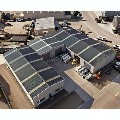 Steel Structure Workshop with Large-Span Design for Manufacturing Plants