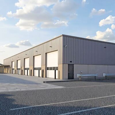 Efficient Lightweight Modular Prefab Steel Structure Workshop Quick Assembly Construction for Workshops & Plants