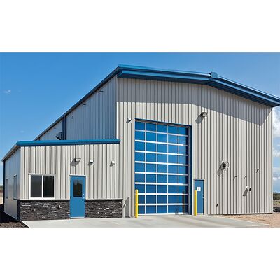 Large Span Steel Structure Workshop Lightweight Prefabricated Industrial Buildings