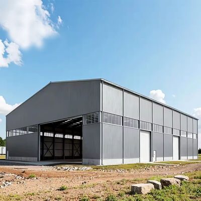 Fireproof Prefabricated Steel Structure Warehouse Made from High-Quality Steel for Industrial Use
