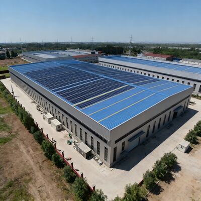 Rust-proof steel structure workshop supports long-term heavy industrial production operations